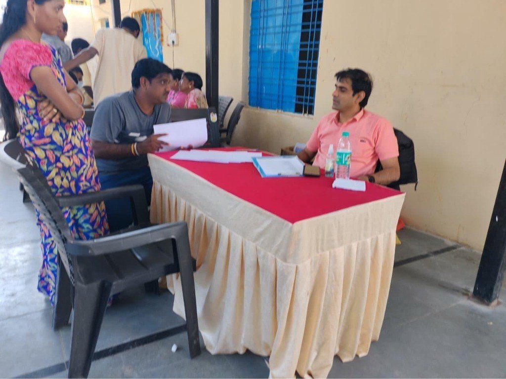 Outreach Health Camp Registration & Triage