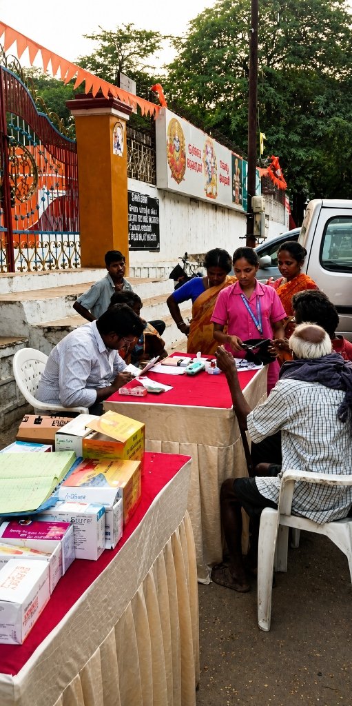 Outreach Health Camp & Medicine Distribution